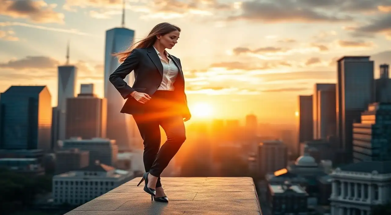 Mujer dinámica y optimista inicia nueva carrera
