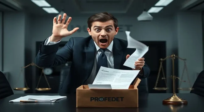 Despido dramático: PROFEDET, oficina, justicia pendiente