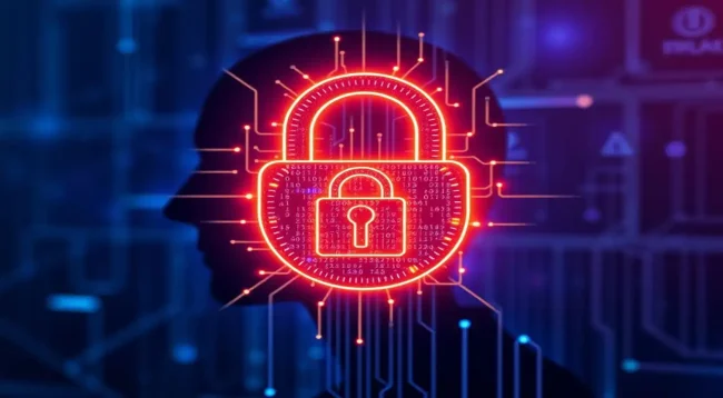 Candado digital, privacidad, tonos tecno